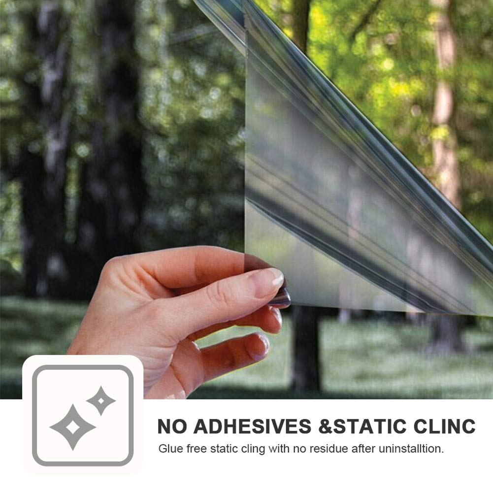 FilmGOO glue-free window film installs easily with soap and water.