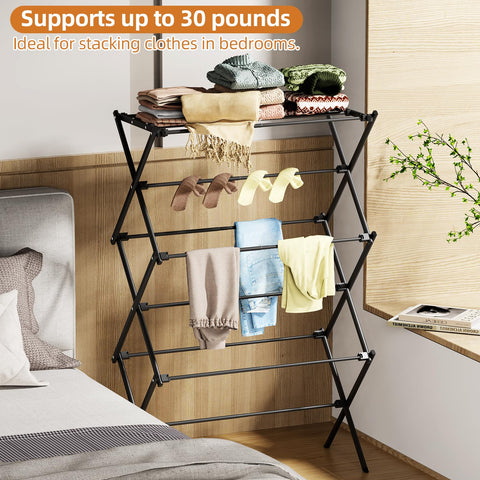FILROUG drying rack easy assembly enables quick setup.