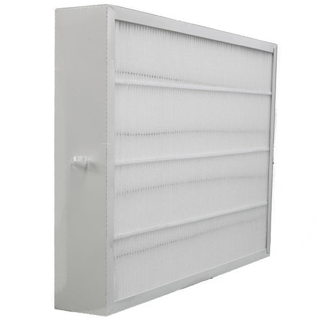 Filter-Monster MERV15 replacement filter in 16x25 size reduces pollen and dust.