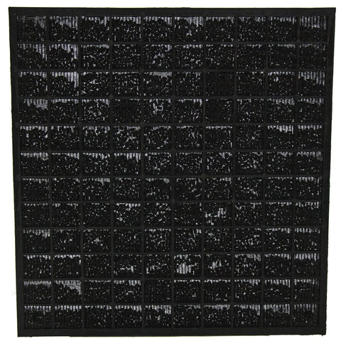 Filter-Monster pet allergen kit medium filter capturing larger particles.