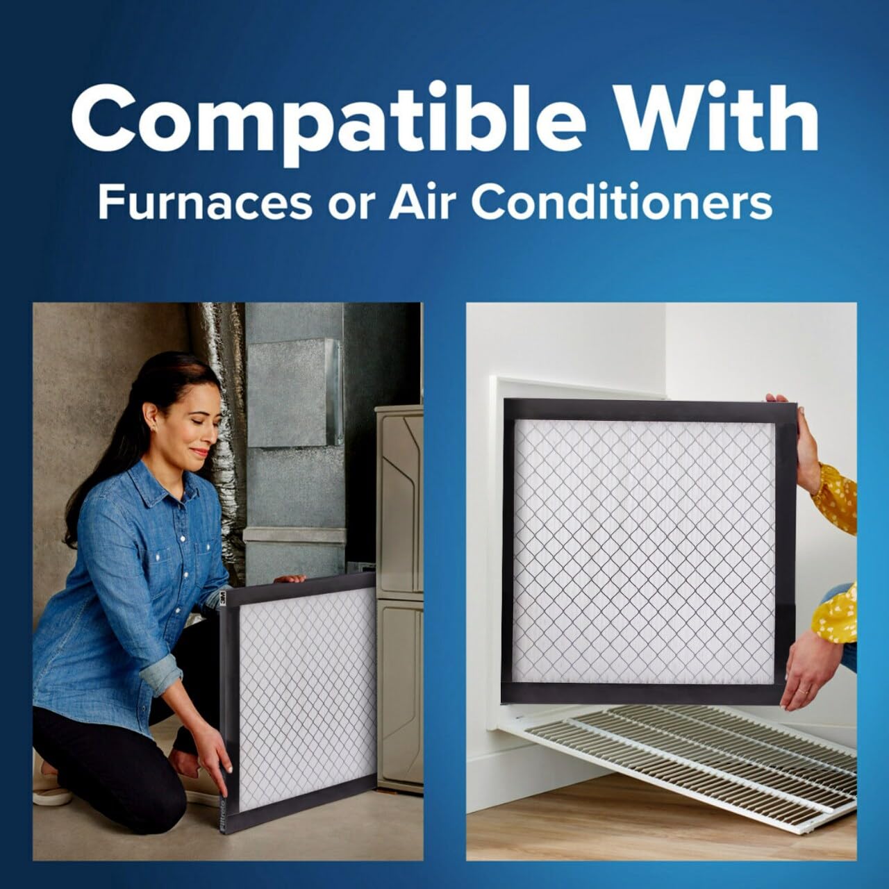Filtrete 3-in-1 technology diagram illustrates comprehensive filtration.
