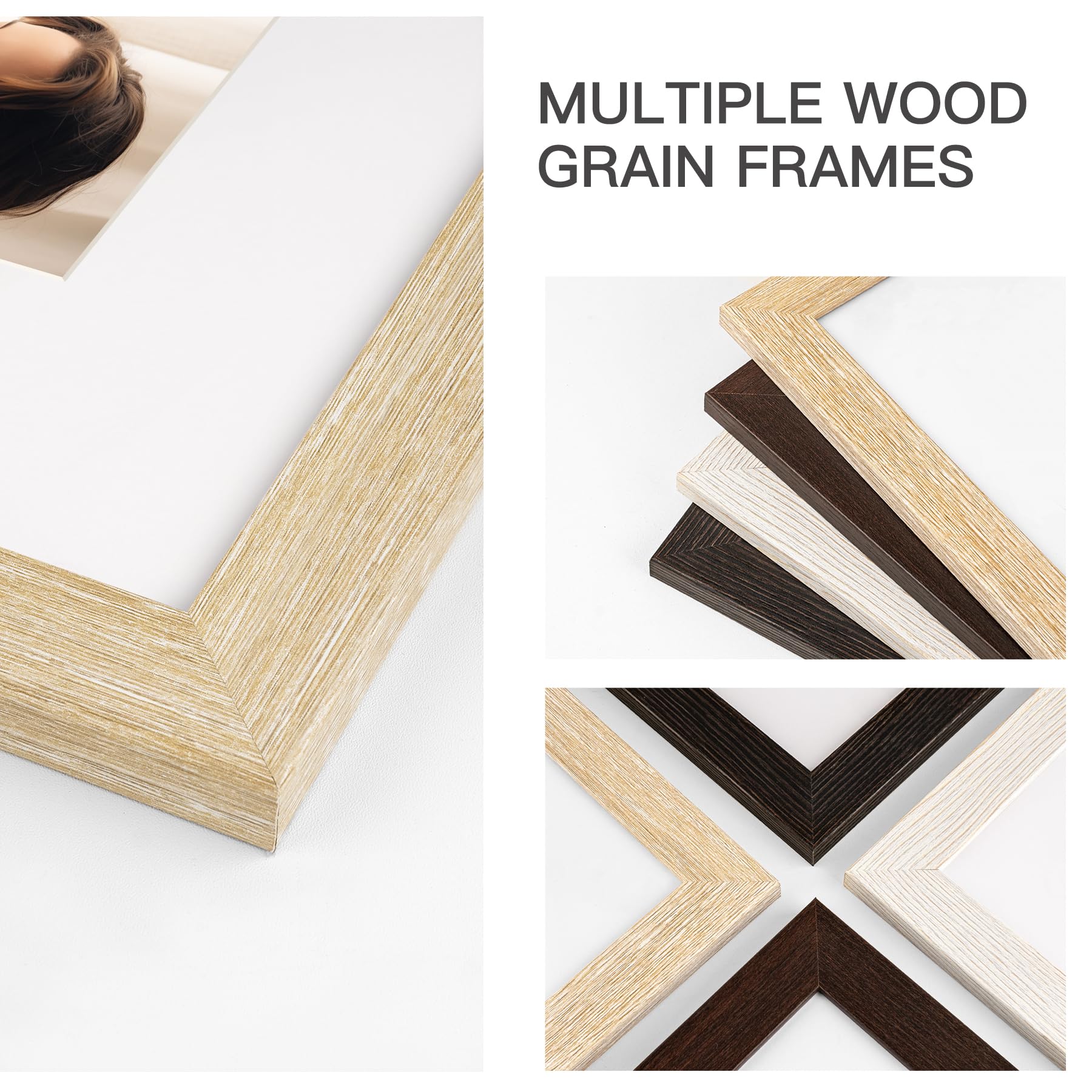 FinalFind natural wood grain molding for timeless home decor.