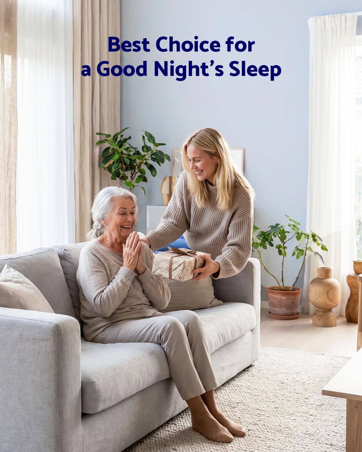 Finbuco pillow case is easy to remove and wash for fresh nights.