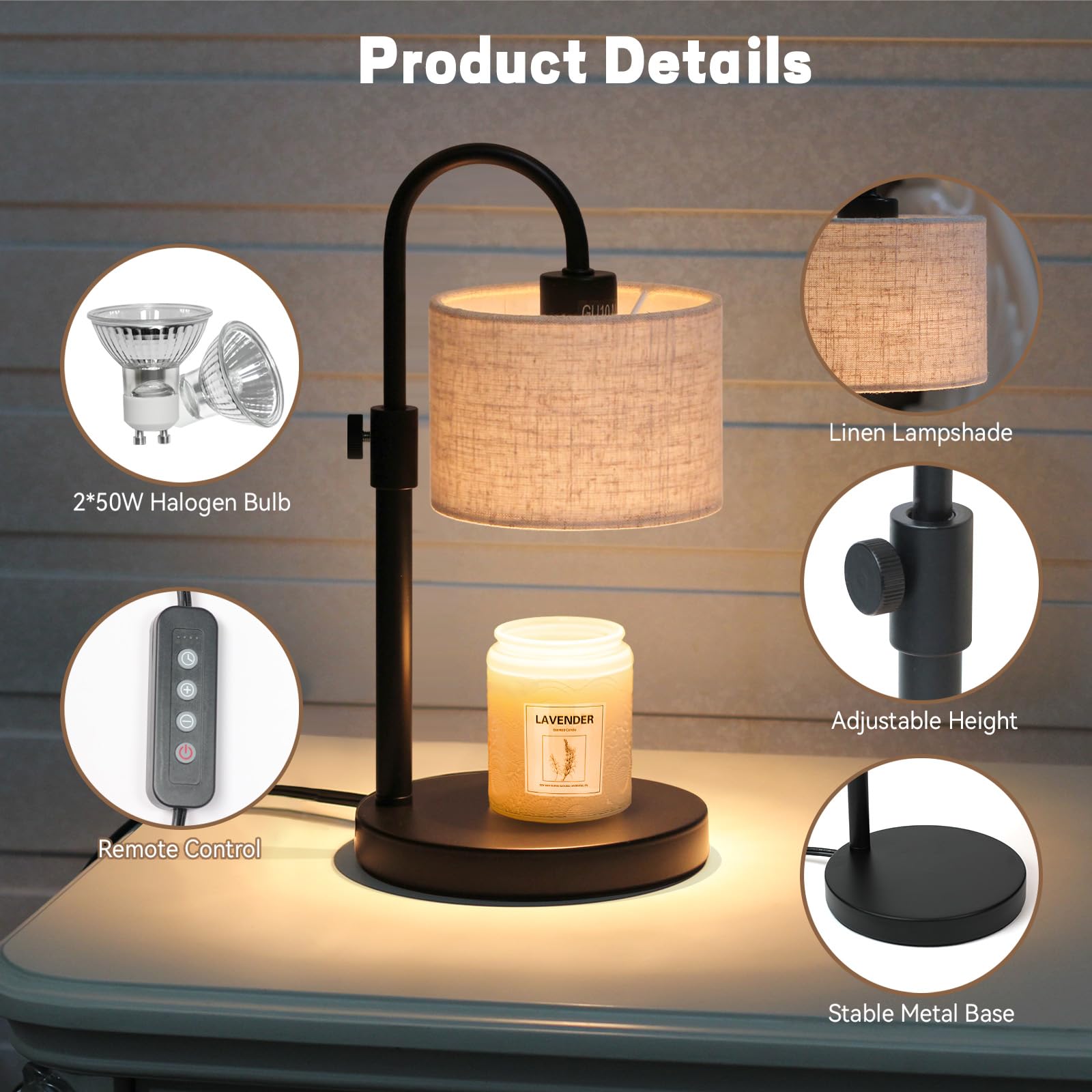 FINCMY flame-free design provides safer fragrance enjoyment