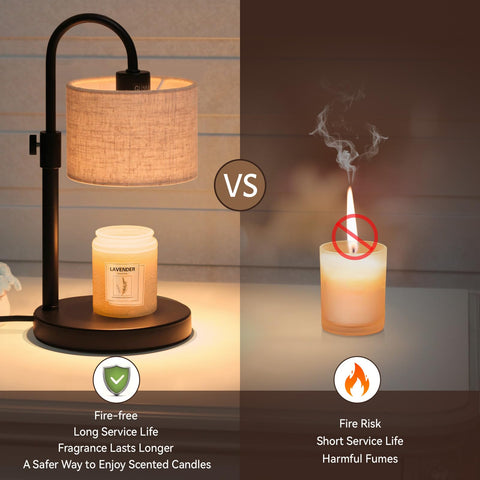 FINCMY linen-upgraded shade adds warm ambience and style
