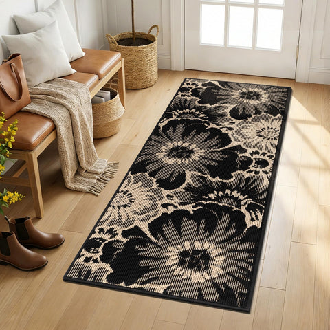Findosom indoor-outdoor friendly design fits kitchens and foyers.