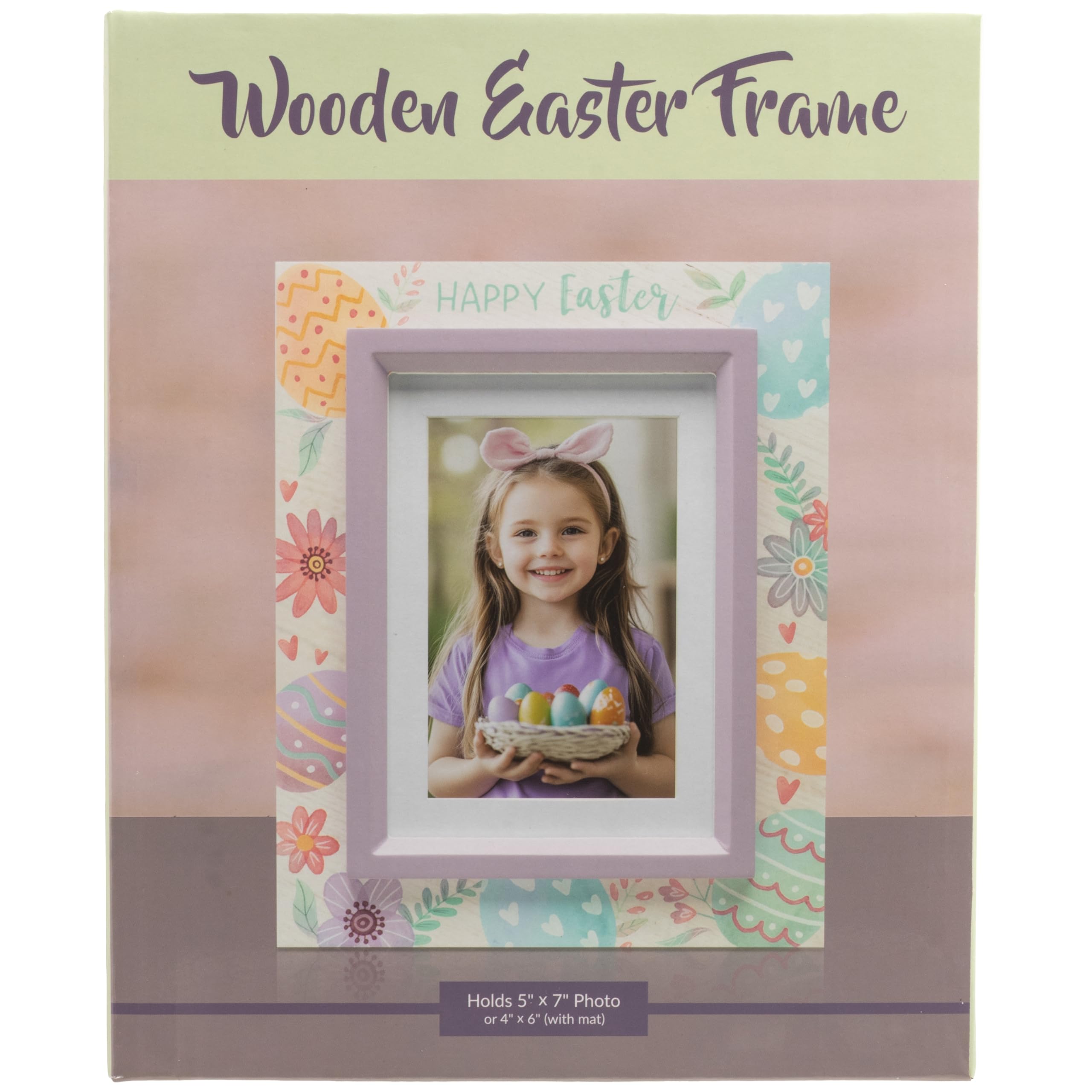 Gift box packaging shown for Fine Photo Gifts Easter frame, ready to gift.