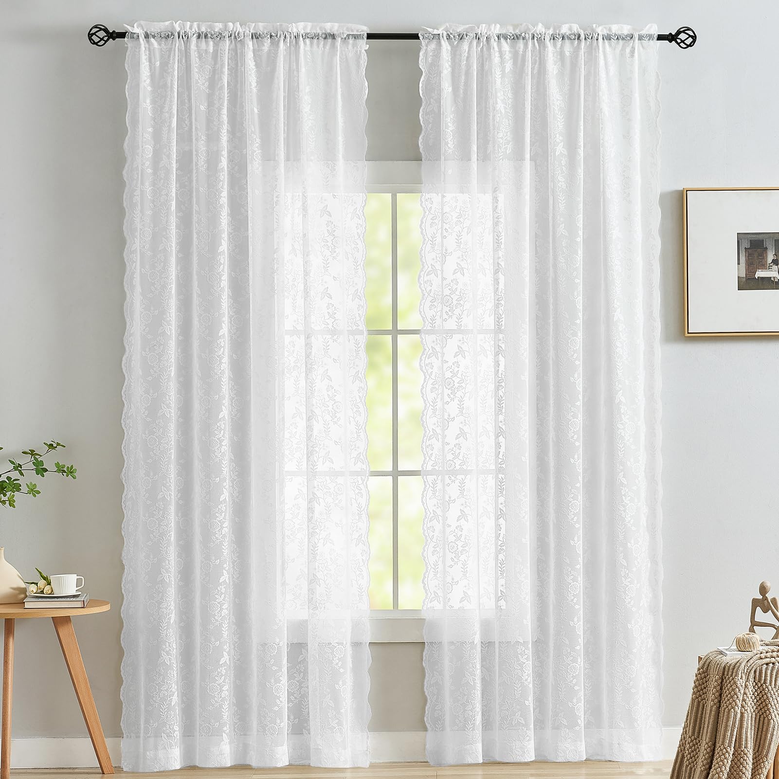 FINECITY curtains suit modern or country interior styles