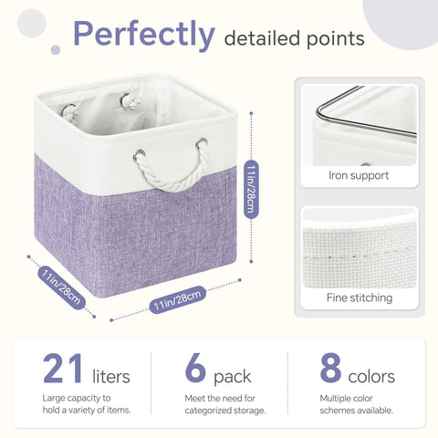 Foldable cube bin design for space saving when not in use.