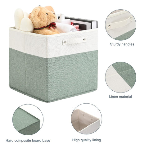 FinishingBo storage bin on a shelf complements minimalist decor.