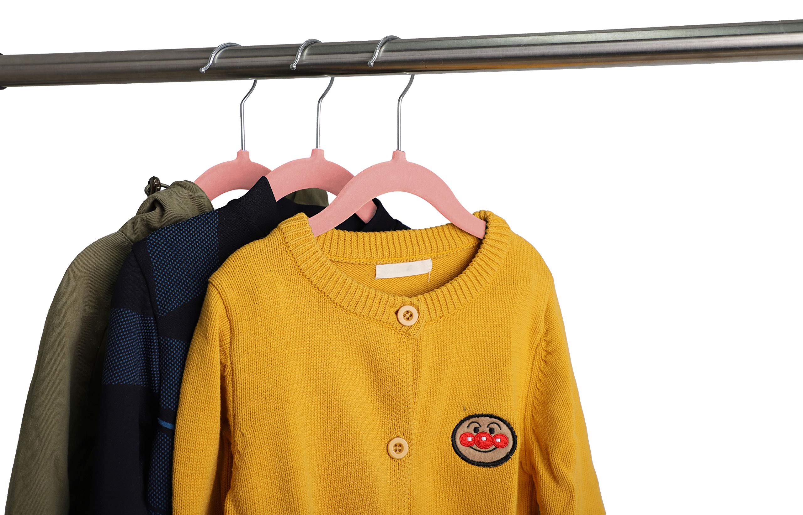 Finnhomy heavy-duty kids hanger withstands daily outfits