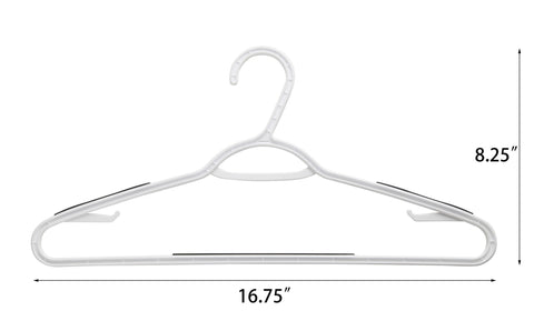 Finnhomy ultra-slim hangers maximize space while keeping shirts neatly aligned.