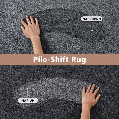 FinRèc non-slip backing reduces noise on hardwood floors.