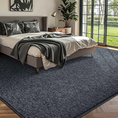 FinRèc Home grey 6x9 rug in a living room ready for décor