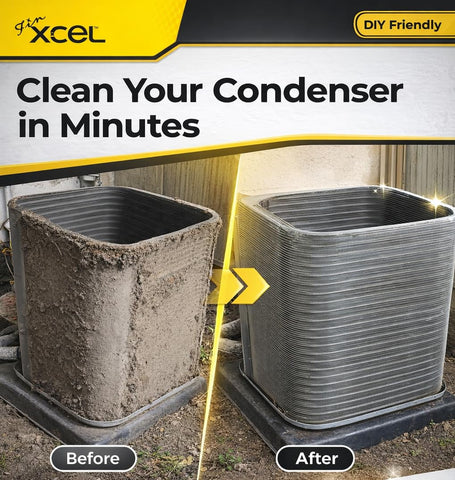FinXCEL residential coil cleaning supports seasonal HVAC upkeep.