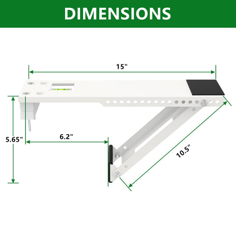 Fioracl heavy-duty steel finish provides durable outdoor-ready support.