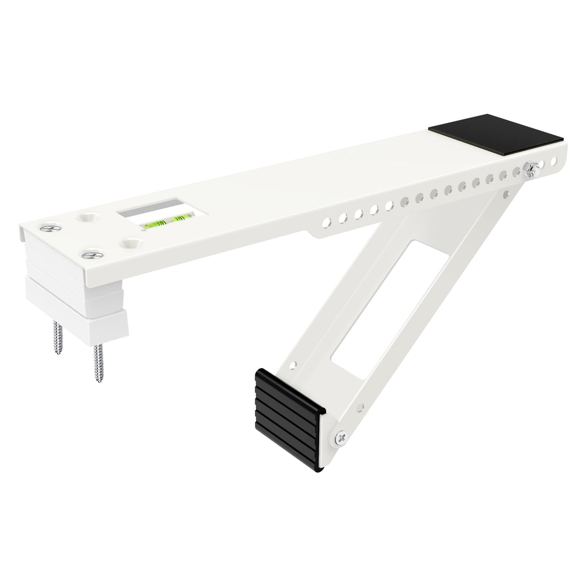 The Fioracl window bracket demonstrates universal compatibility for most AC units.
