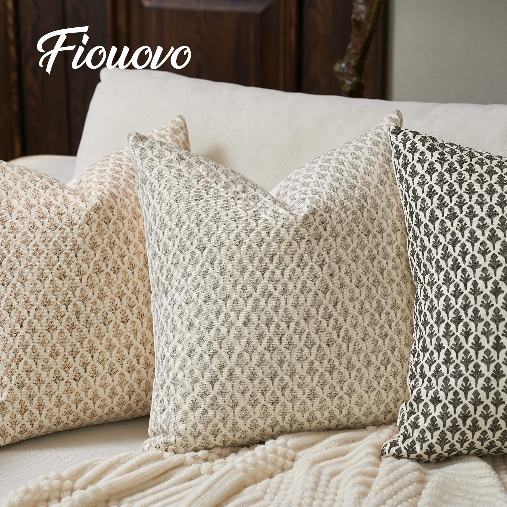 FIOUOVO soft cotton cover with breathable fabric for daily use.