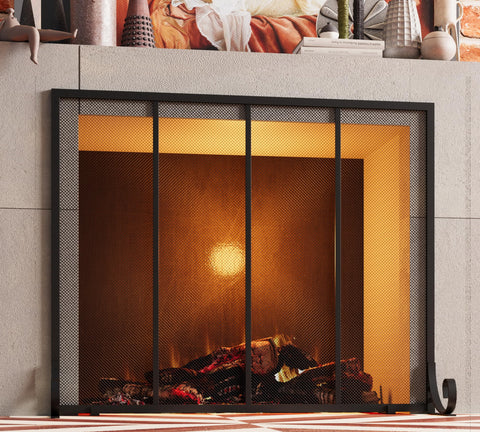 Fire Beauty flat panel screen is easy to clean after fires.