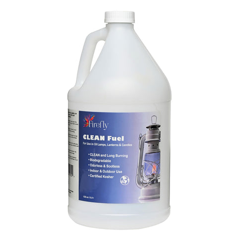 Firefly Fuel Clean Fuel Lamp Oil bottle, clean-burning option for home use