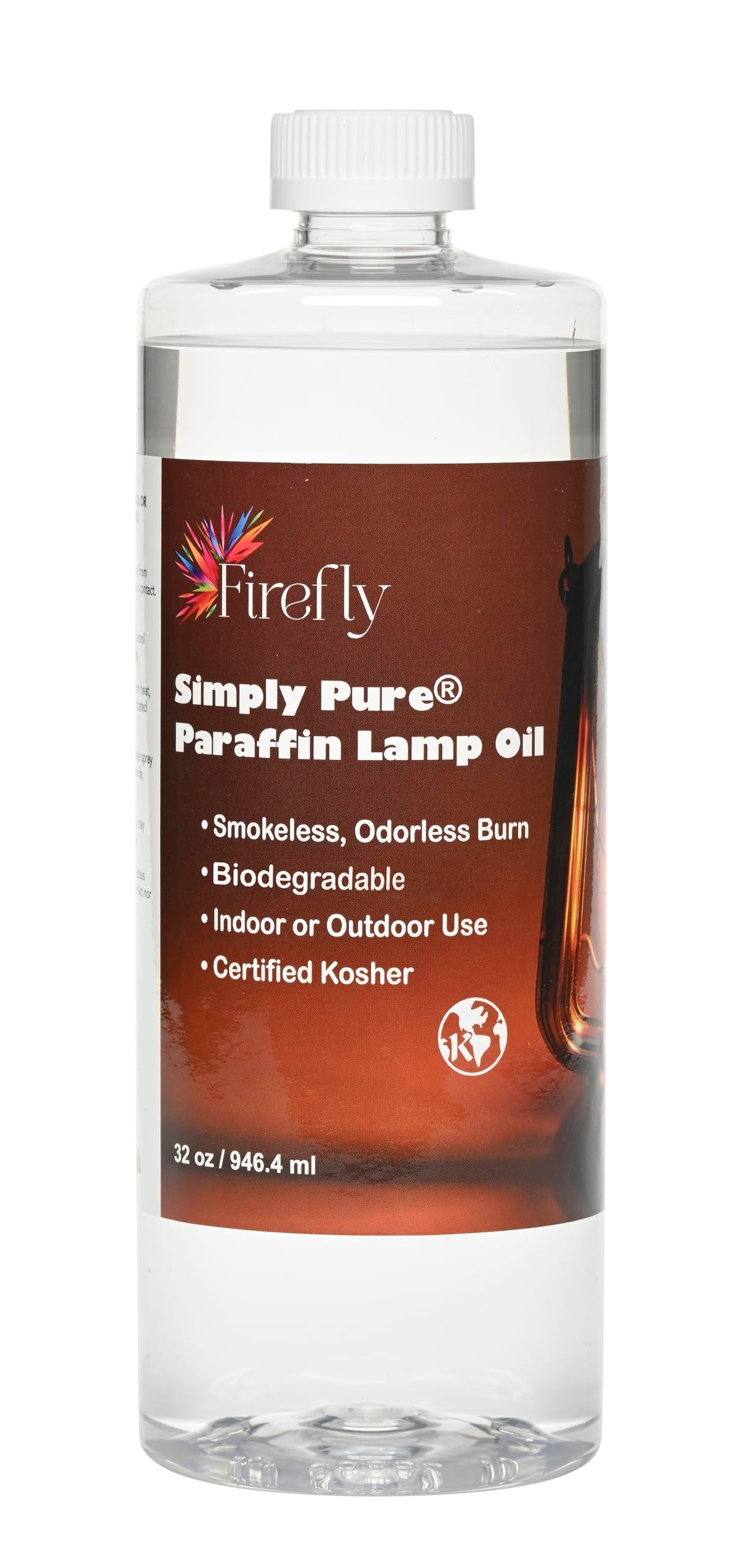 Firefly Fuel Liquid Paraffin 32oz bottle pour for easy refills