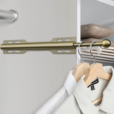 FIRJOY easy-pull-out-closet-accessory extends storage without clutter.