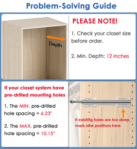 FIRJOY laundry room drying hanging rod for delicate items