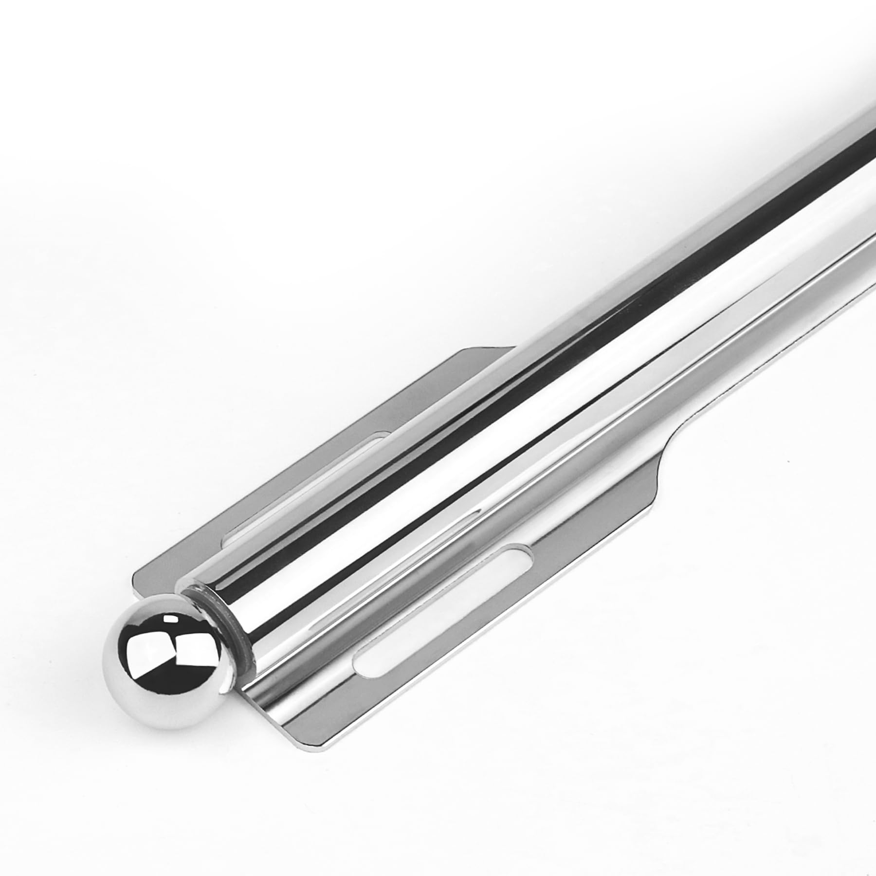 FIRJOY space-saving closet rod chrome finish maximizes hanging space