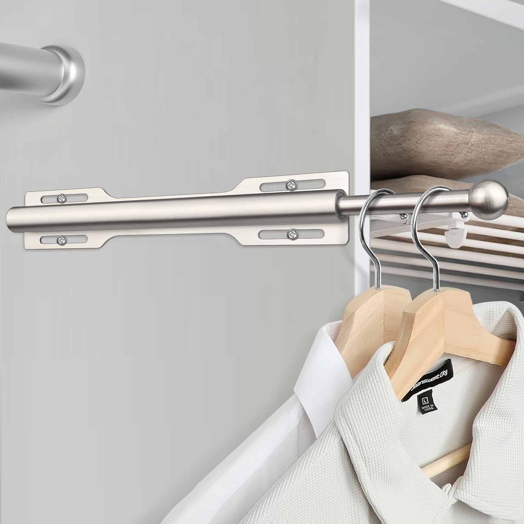 FIRJOY space-saving design fits compact closets and entryways
