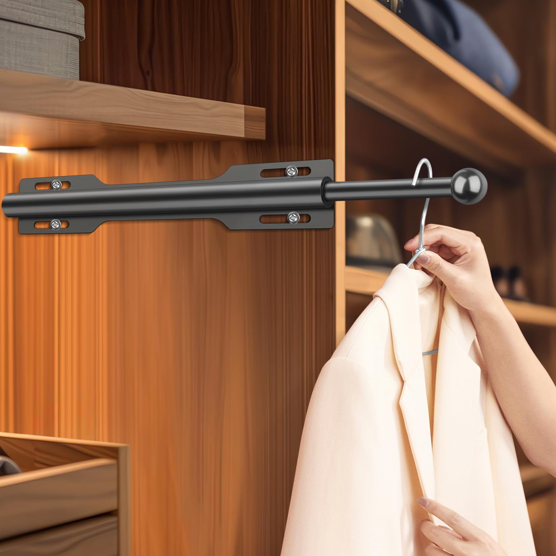 FIRJOY valet rod used for delicate delicates drying