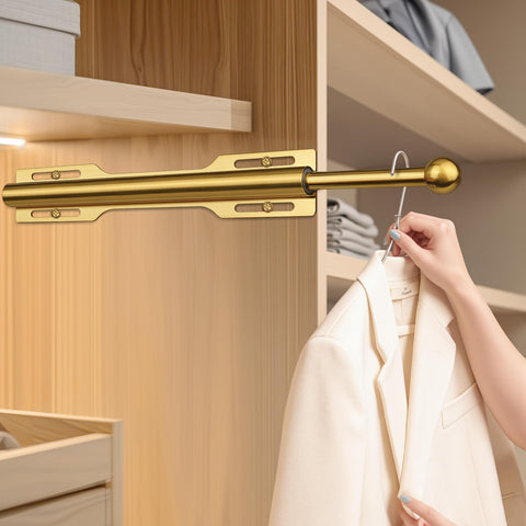FIRJOY valet rod multi-use drying spot suitable for delicate items.