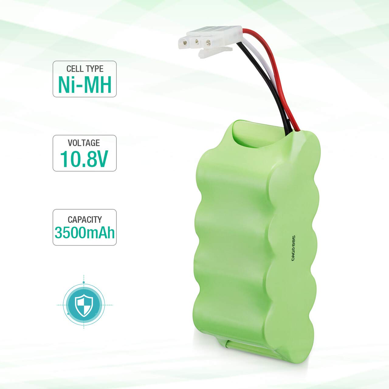 Replacement battery for XBT1106N by FirstPower compatible with Shark Freestyle.