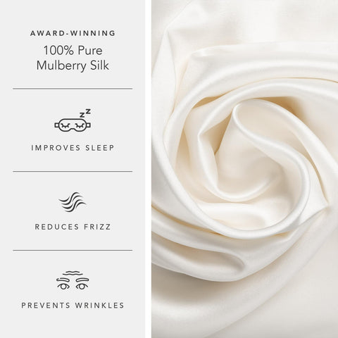 Fishers Finery 6A mulberry silk pillowcase premium feel