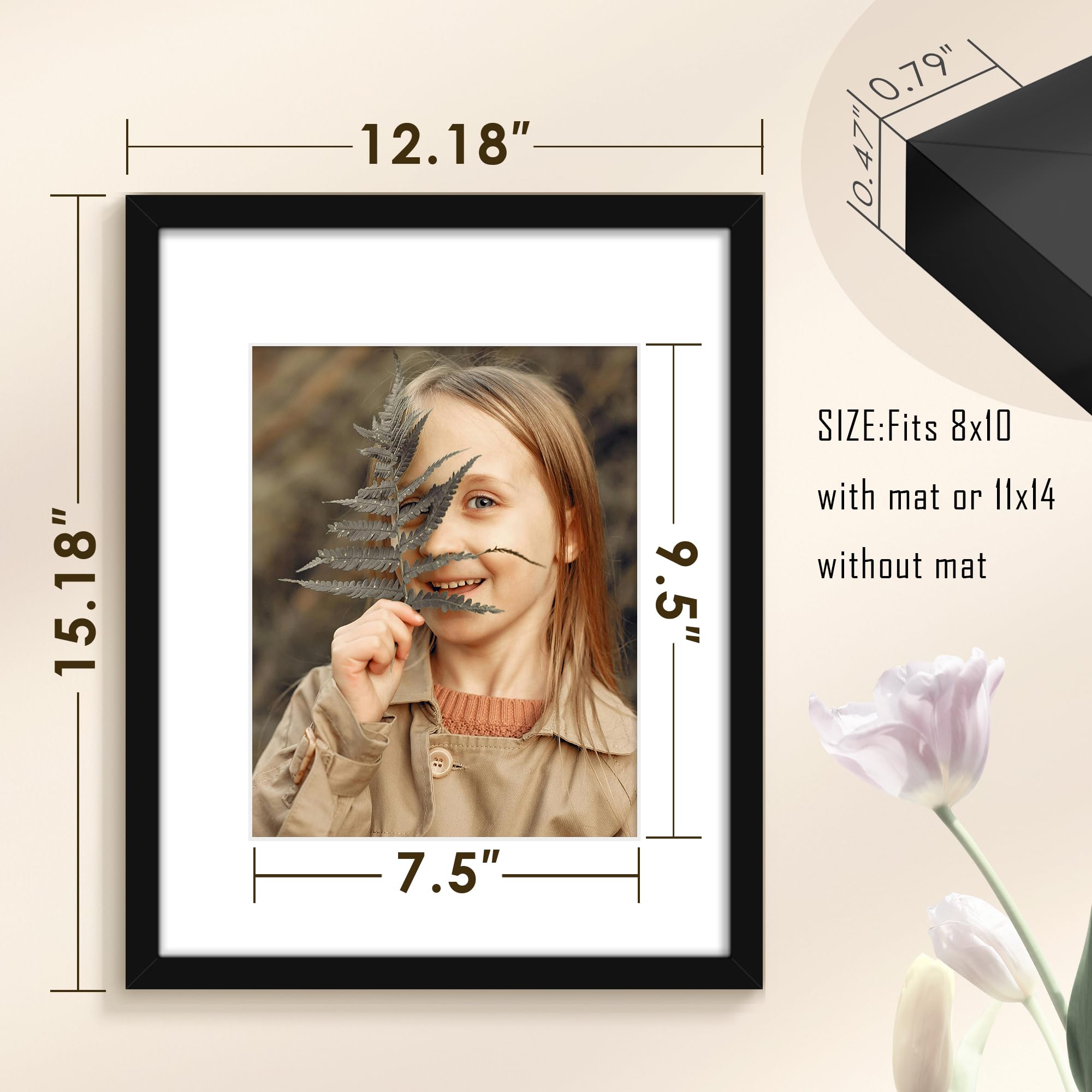 Fisnish 11x14 frame collage wall setup highlights memories with simple hanging.