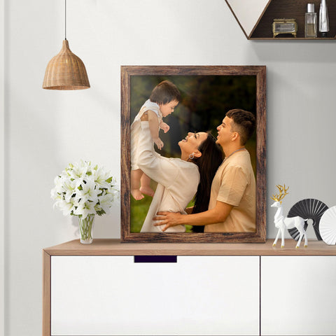 Fisnish frame side angle showing slim profile suitable for tight spaces