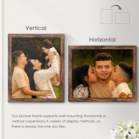 Fisnish plexiglass provides crystal-clear visibility for vivid images
