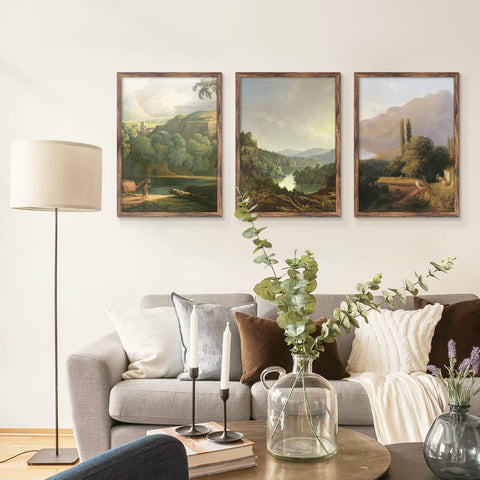Fisnish 17x24 frame decor idea in living room or gallery wall