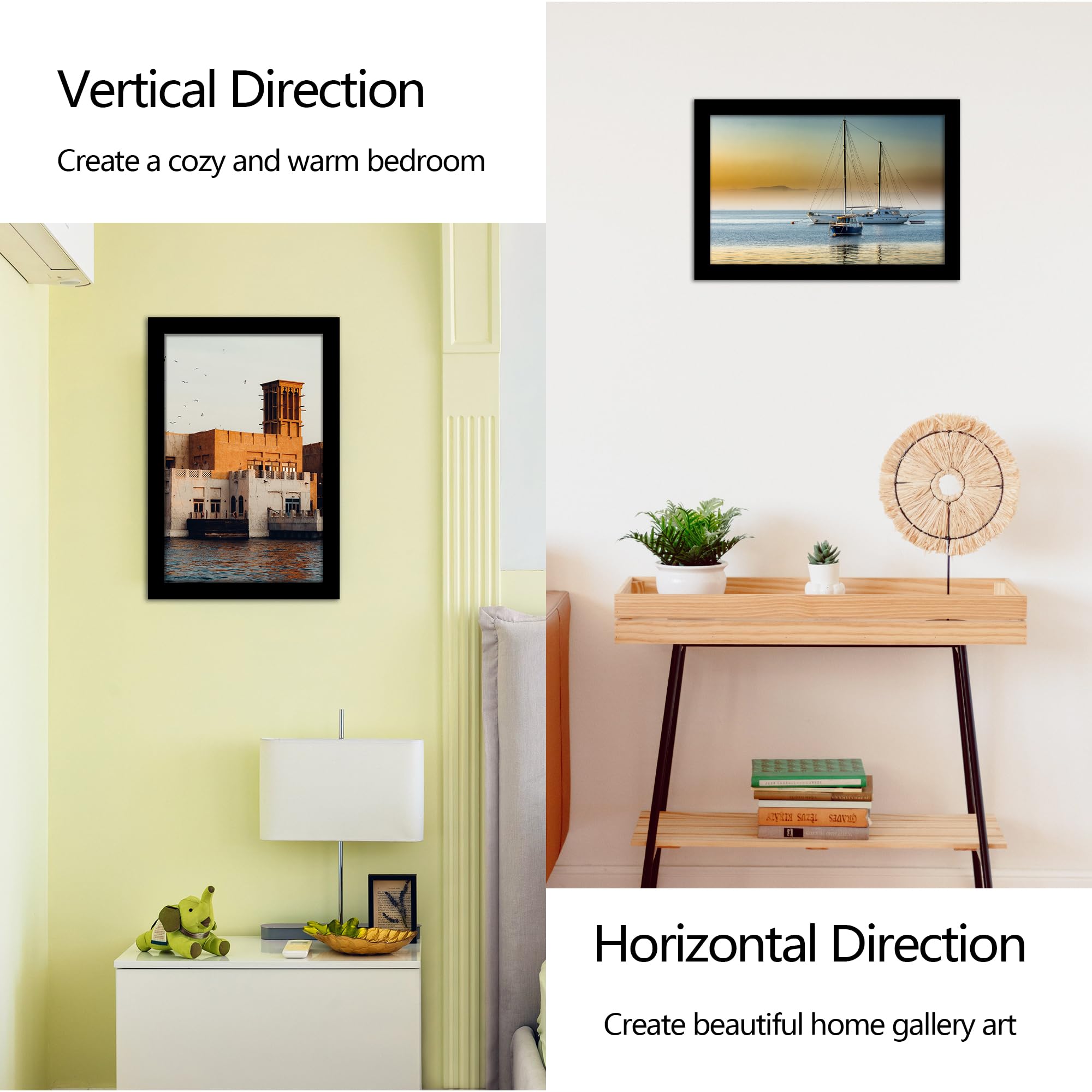 Fisnish clear plexiglass panel offers crisp, glare-free viewing