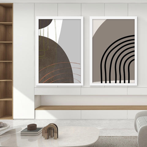 Fisnish white poster frame makes a versatile gift for home or office.