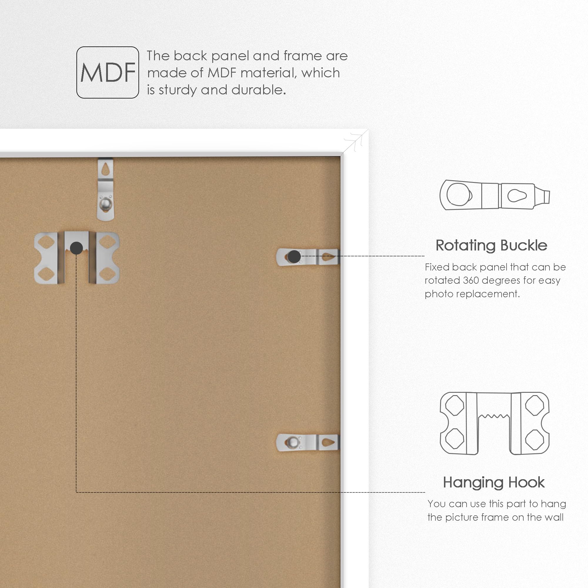 Fisnish 24x36 frame protective packaging protects during shipping.