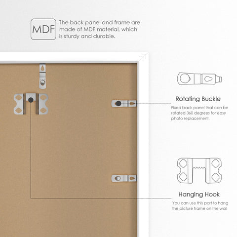 Fisnish 24x36 frame protective packaging protects during shipping.