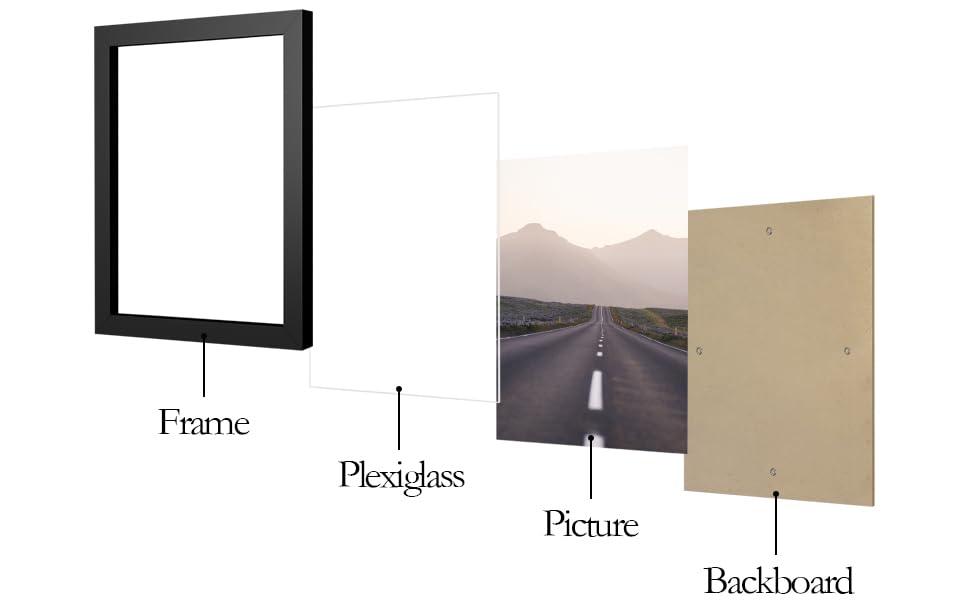 Fisnish frame with preinstalled hardware enables quick wall mounting