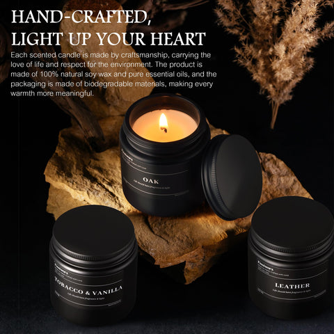 FISSIWORX soy-wax formula offers clean burn and long-lasting scent.