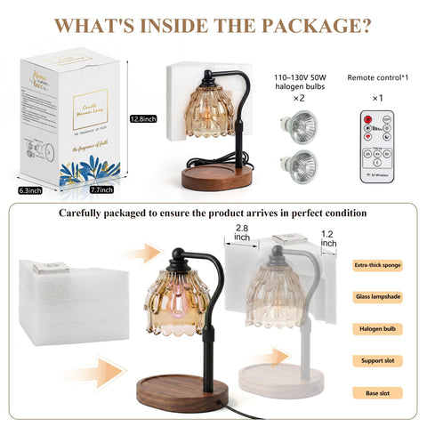 Fitrobust dimming levels provide customizable fragrance intensity and melting speed