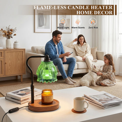 Fitrobust candle warmer arm adjustable to jars up to 5.5 inches