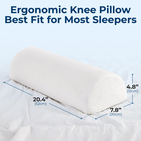 Five Stars United knee pillow between knees cushions hips and spine.