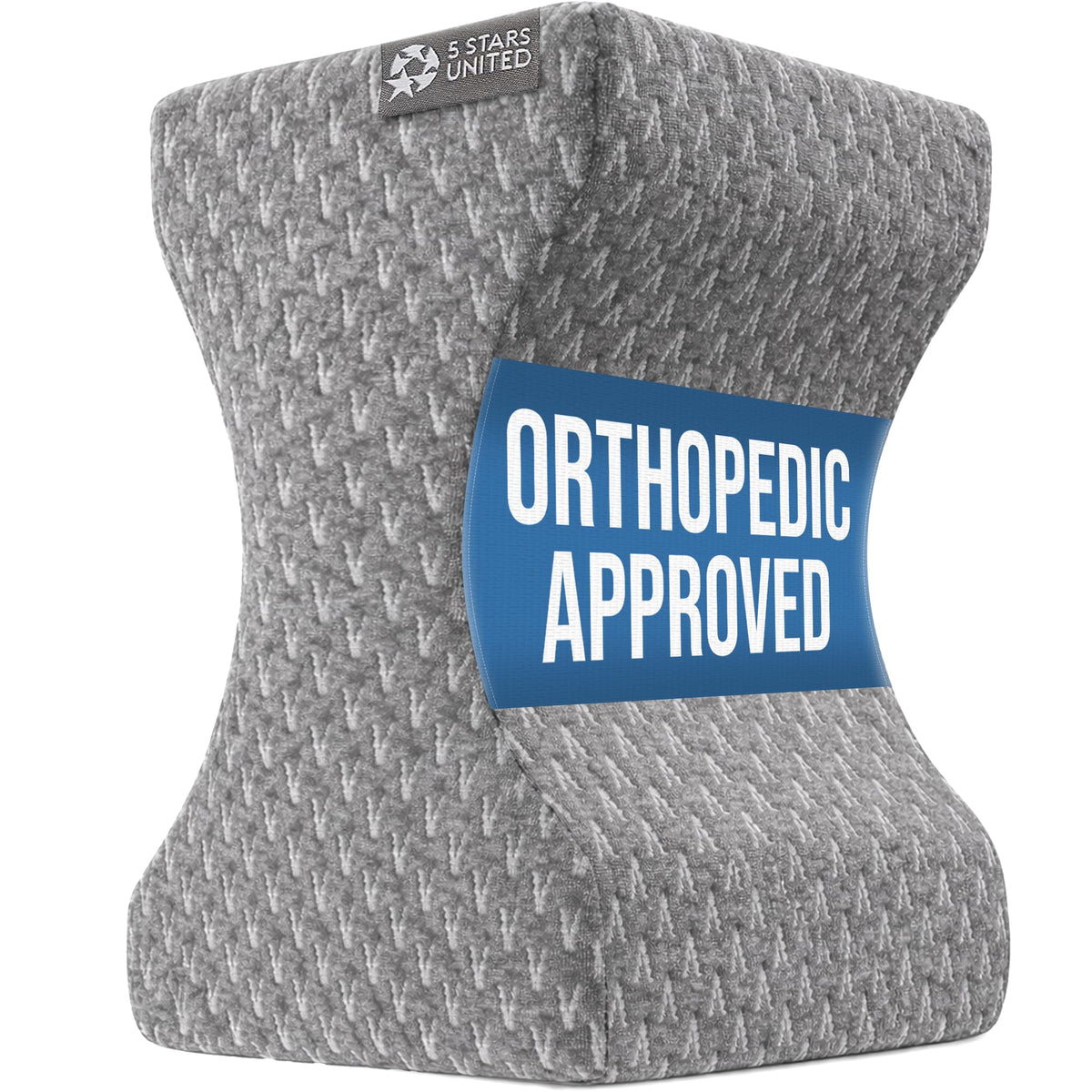 Five Stars United knee pillow between knees for side sleepers and hip alignment