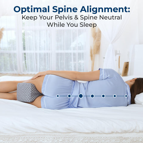 Five Stars United multi-position pillow adapts for back and side sleeping needs.