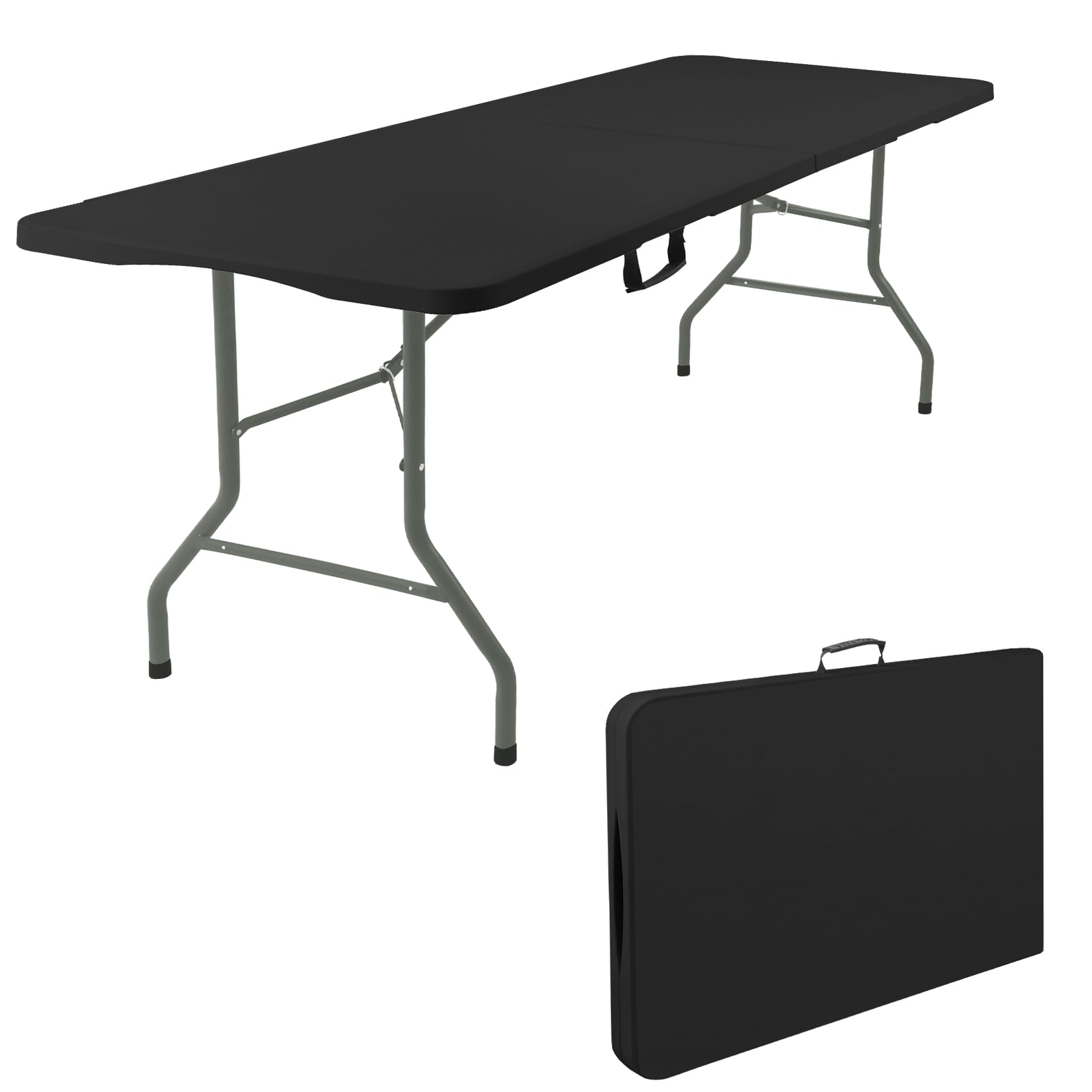 Fivenl 5ft folding table with honeycomb-top for sturdy indoor use
