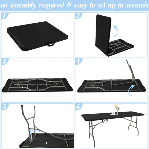 Fivenl easy-fold design with safety lock for quick setup
